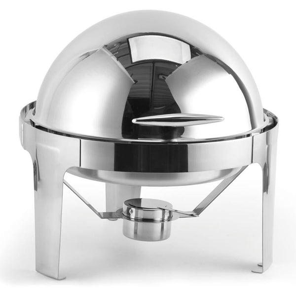 Biradlı Groovy GRV-3008 Rolltop Yuvarlak Chafing Dish, 6 L
