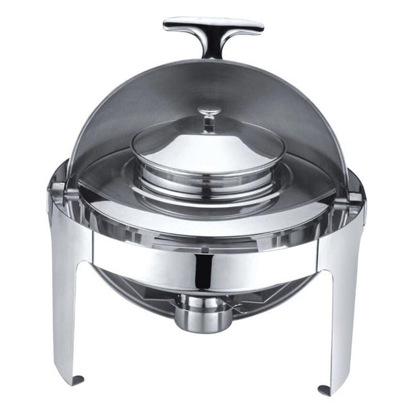 Biradlı Groovy GRV-3009 Rolltop Çorbalık Chafing Dish, 4.5 L