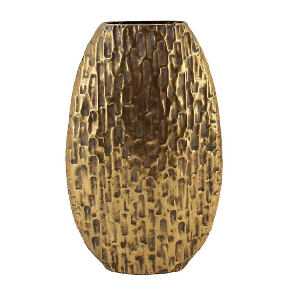 Biradlı Groovy GRV-81991 Dekoratif Metal Vazo, 30x9.5x49.5 cm