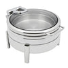 Biradlı GRV-5025 Lux Yuvarlak Chafing Dish, 5.5 L