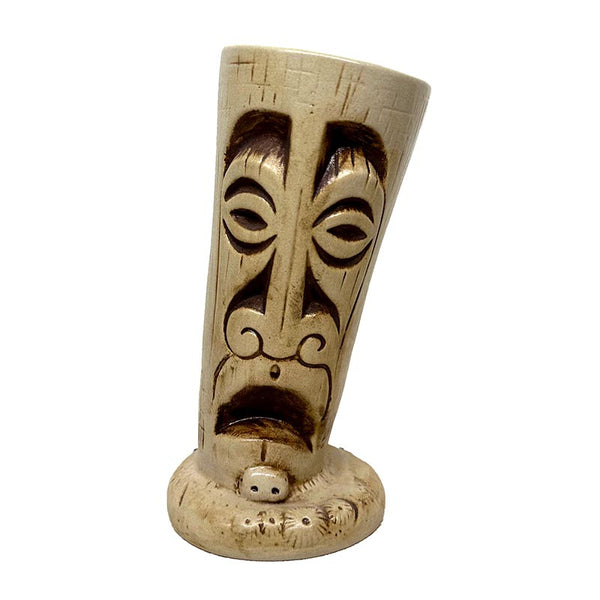 Biradlı GRV-20228 Seramik Tiki Kokteyl Bardağı, 7.5x19 cm, 400 cc