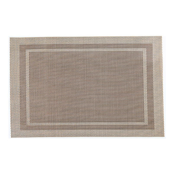Biradlı BRD-2065 PVC Amerikan Servis, 30x45 cm, Kahverengi