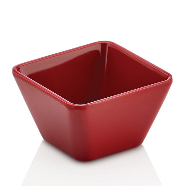 Biradlı 206503K Melamin Sosluk, 7x7x4 cm, Kırmızı