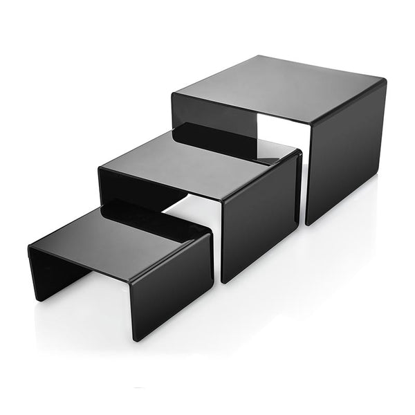 Biradlı ZG-01 Pleksi Teşhir Standı, Pleksi, 30x30x20 cm