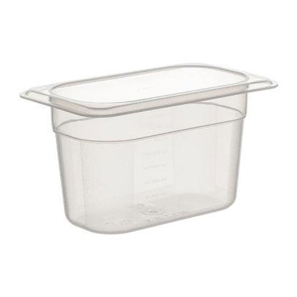 Bora Plastik Propilen Gastronomi Küvet, GN 1/9 100 mm