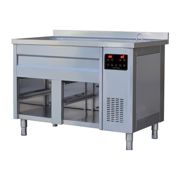 Borasco BR-D140-Y Basınçlı Yıkama Küveti, 200 L, Dijital Kontrollü, Dolaplı