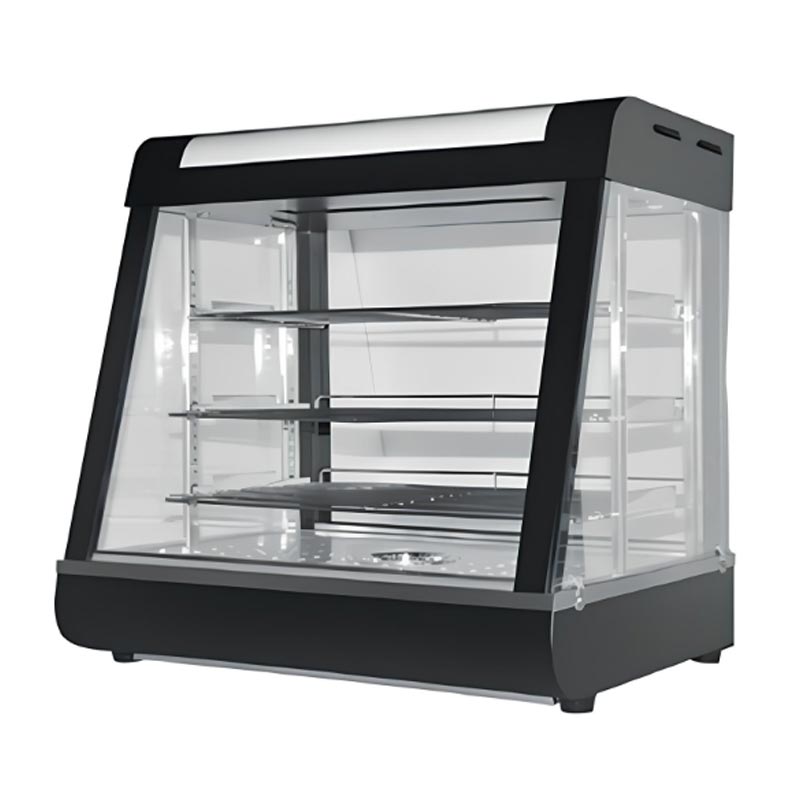 By Kitchen DBT-70 3 Raflı Sıcak Teşhir Ünitesi, 680x500x650 mm