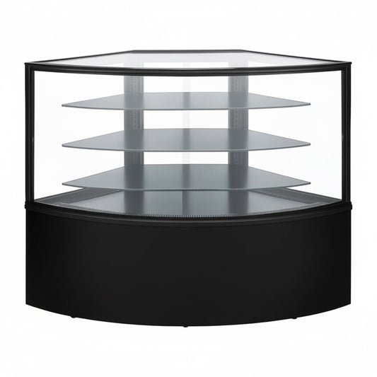 By Kitchen DPDK Köşeli Pasta Teşhir Dolabı, 350 L