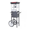 By Kitchen DPM-A Arabalı Popcorn Mısır Patlatma Makinesi, Siyah
