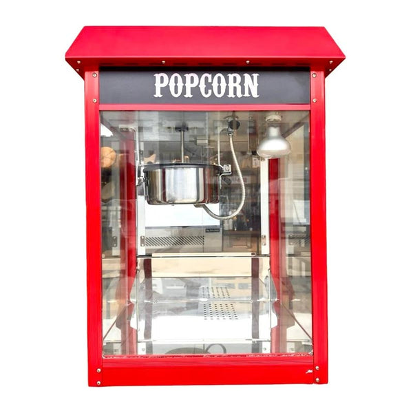 By Kitchen DPM-S Popcorn Mısır Patlatma Makinesi, 56x41x7 cm, Kırmızı