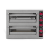 Inoxclass  Çift Katlı Pizza Fırını Elektrikli 33 cm x 12 Pizza Kapasiteli Margatita C602E