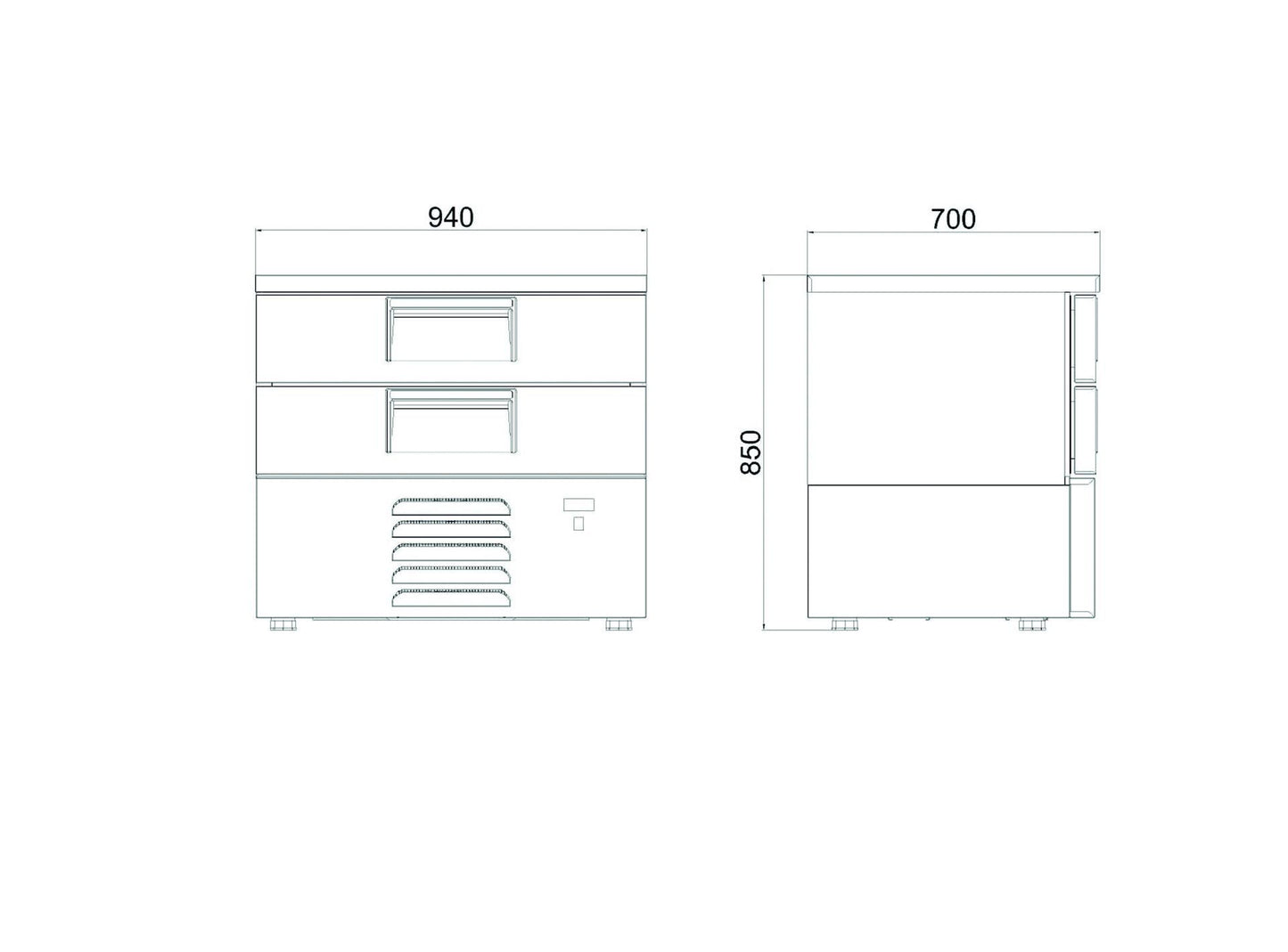 Drawer Coolers and Freezers –BC-2 CR