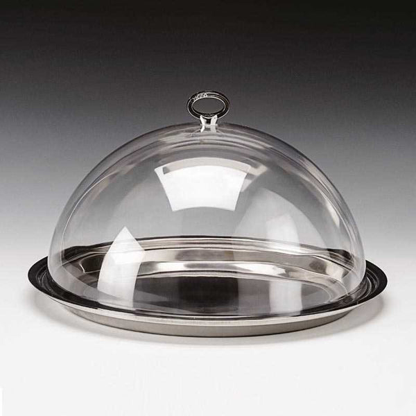 Zicco ZCP-655 Çelik Altlı Polikarbon Kapaklı Fanus, 35 cm