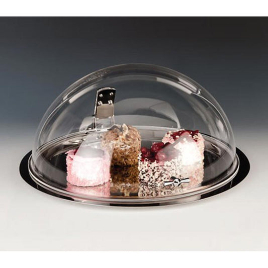 Zicco ZCP-055 Çelik Altlı Sabit Kapaklı Fanus, 49x23 cm