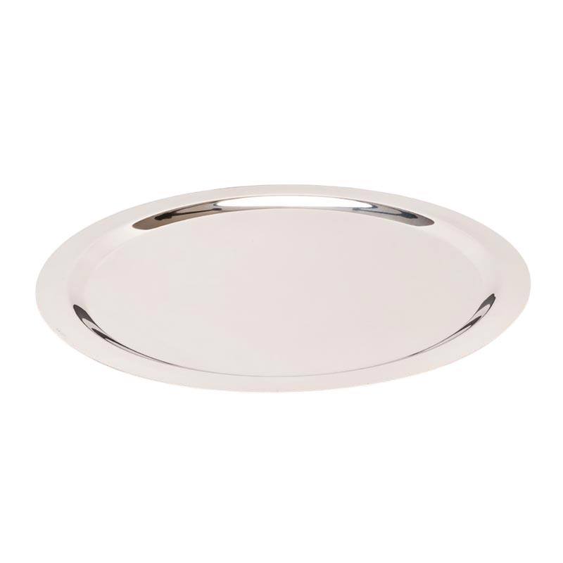 Zicco ZCP-074 Çelik Yuvarlak Teşhir Tepsisi, 50 cm