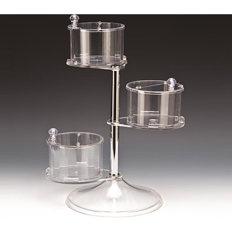 Zicco ZCP-579 Ayarlanabilir Polikarbon Teşhir Standı, 25x44 cm