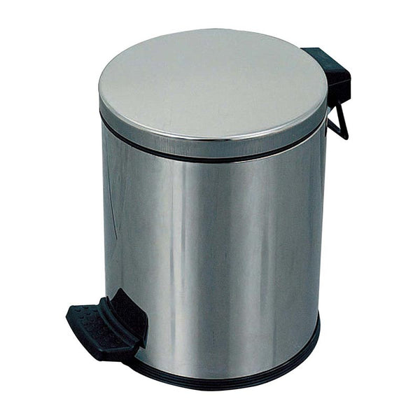 Öztiryakiler Pedallı Paslanmaz Çöp Kovası, 13 L