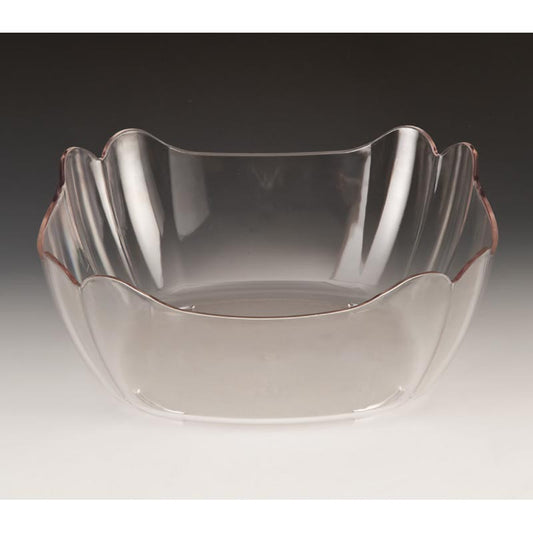 Zicco ZCP-335 Polikarbon Derin Teşhir Kasesi, 31x31 cm, Şeffaf