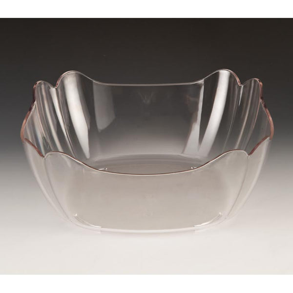 Zicco ZCP-335 Polikarbon Derin Teşhir Kasesi, 31x31 cm, Şeffaf