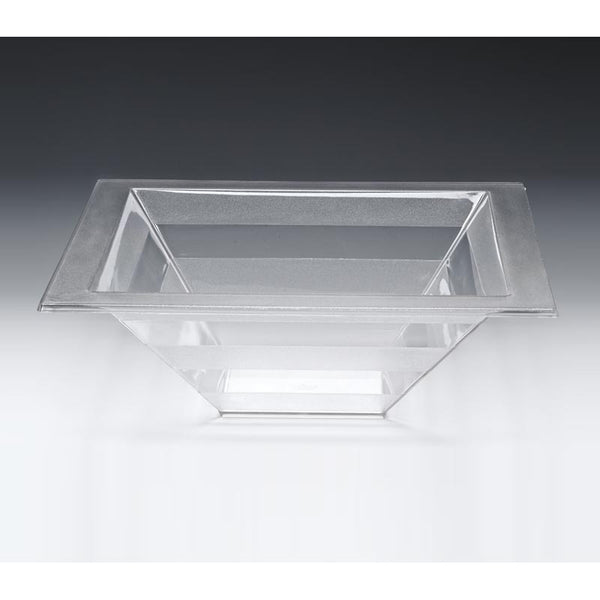 Zicco ZCP-471 Polikarbon Teşhir Kasesi, 44.5x44.5x15.5 cm, Şeffaf