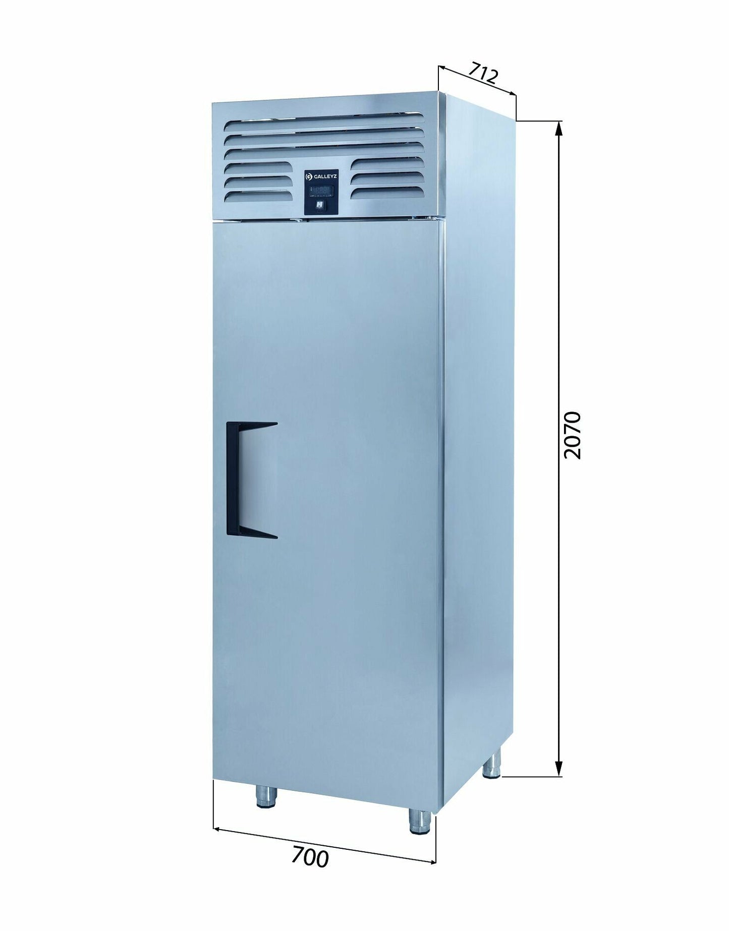 Upright Refrigerator - 1 Door - 70x77xx210 Cm