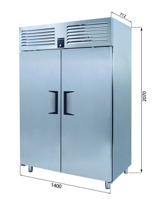 Vertical Type Snack - Refrigerator 2 Doors VTS 1150 CR