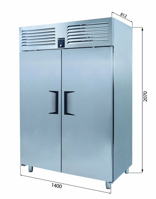 Vertical Type GN Refrigerator - 2 Doors VTS 1340