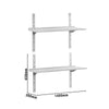 Duvar Rafı ECO -1400x300mm - 2 Katlı