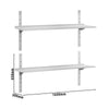 Duvar Rafı ECO -1600x300mm - 2 Katlı