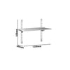 Duvar Rafı PREMIUM - 1200x400mm - Tek Katlı