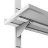 Duvar Rafı PREMIUM 800x400mm - Tek Katlı