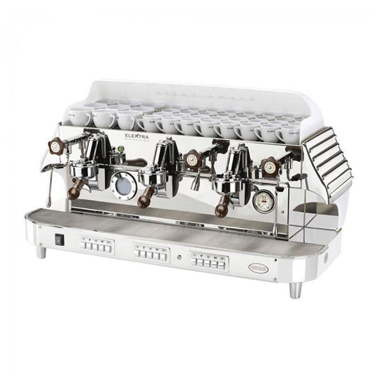 Elektra Barlume Tam Otomatik Espresso Kahve Makinesi, 3 Gruplu, Beyaz