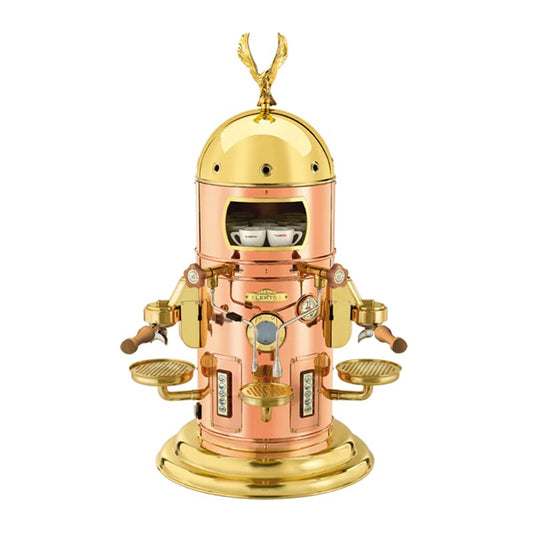 Elektra Belle Epoque Espresso Kahve Makinesi, 2 Gruplu, Bakır Pirinç