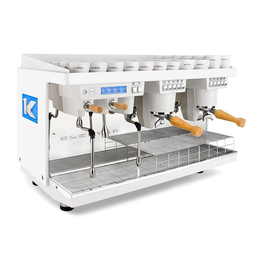 Elektra K-UP 2W Tam Otomatik Espresso Kahve Makinesi, 2 Gruplu, Buz Beyaz