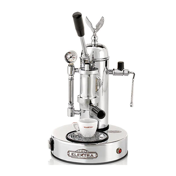 Elektra Micro Casa Leva S1C Yarı Otomatik Espresso Kahve Makinesi, Krom