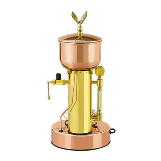 Elektra Micro Casa SXC Yarı Otomatik Espresso Kahve Makinesi, Bakır Pirinç