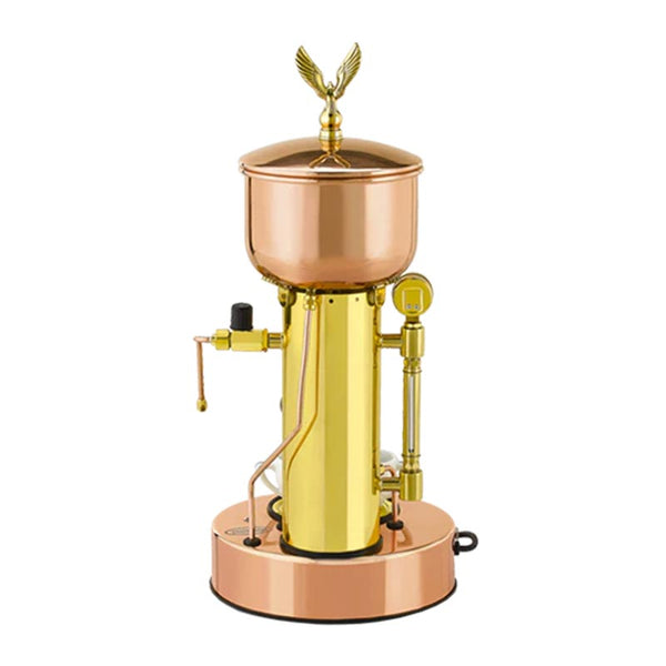 Elektra Micro Casa SXC Yarı Otomatik Espresso Kahve Makinesi, Bakır Pirinç