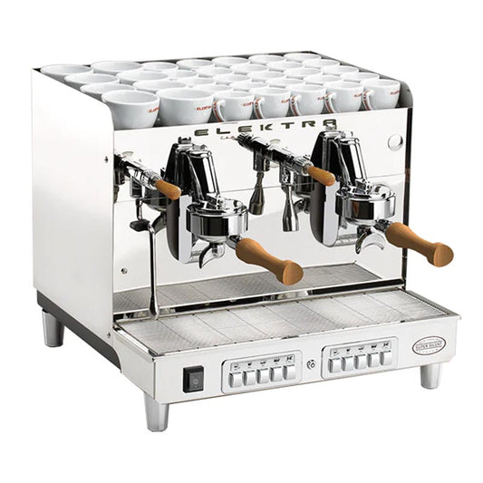 Elektra Sixties Tam Otomatik Espresso Kahve Makinesi, 2 Gruplu, Inox