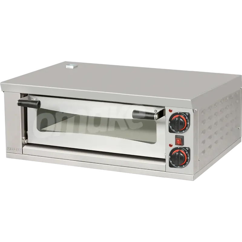 Elektrikli Pizza Fırını 4xØ25 Cm Kapasiteli 1 Katlı 52x52 Manuel