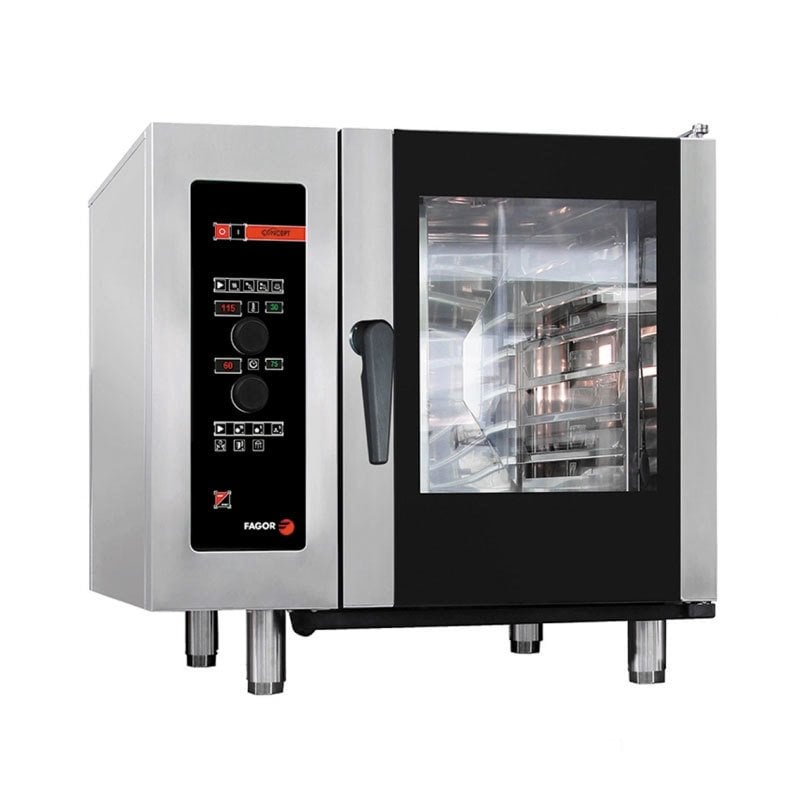 FAGOR ACE-061 Elektrikli ADVANCE CONCEPT Konveksiyonel Fırın, 6 GN 1/1 ve 12 GN 1/2 Tepsi Kapasiteli