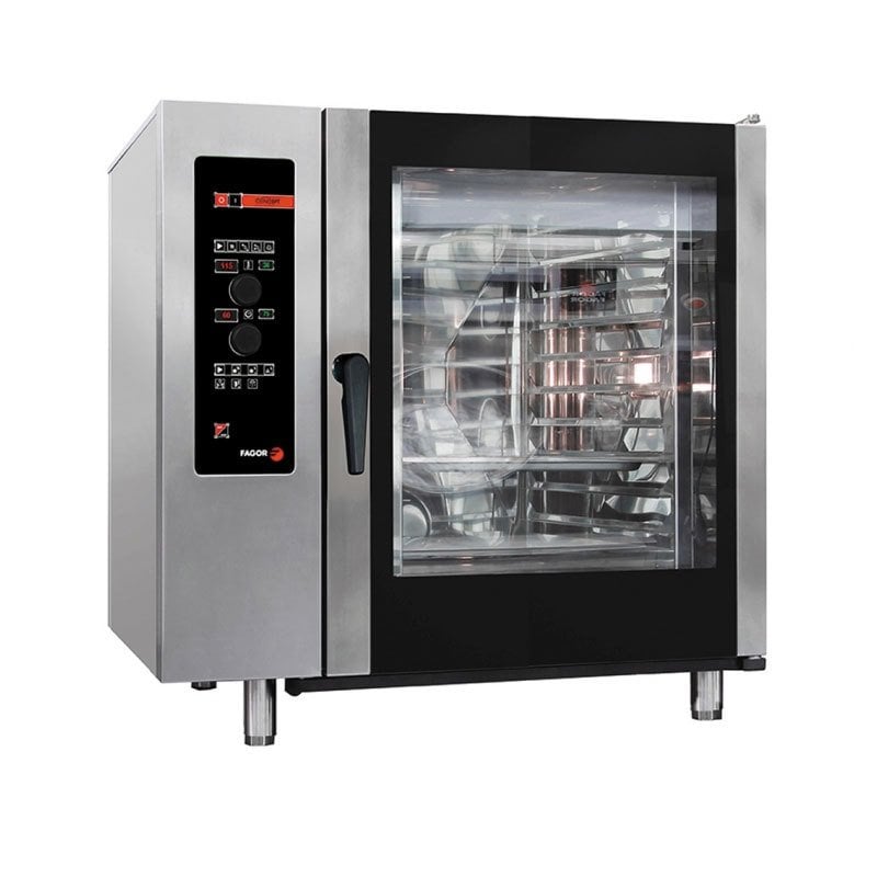 FAGOR APG-102 Gazlı ADVANCE PLUS Kombi Fırın, 10 GN 2/1  Tepsili