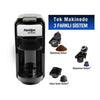 Fantom KS 1450 Mixpresso Kapsül Kahve Makinesi, Nespresso Kapsül Uyumlu, Siyah