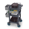 Fantom Procart 200 3 Katlı Çekmeceli Servis Arabası, 200 kg Kapasiteli