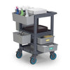 Fantom Procart 204 3 Katlı Servis Arabası, 2 Çekmeceli, 200 kg Kapasiteli