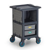 Fantom Procart 207 3 Katlı Kapalı Servis Arabası, 2 Çekmeceli, 200 kg Kapasiteli