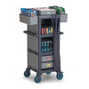 Fantom Procart 213 3 Katlı Brandalı Kapalı Servis Arabası, 2 Çekmeceli, 200 kg Kapasiteli