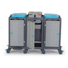 Fantom Procart 3352 3 Dolaplı Temizlik Arabası, Çöp Bölmeli