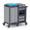 Fantom Procart 3661 Çekmeceli Temizlik Kovalı Temizlik Arabası, Çöp Bölmeli