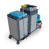Fantom Procart 381SP Dolaplı ve Kova Takımlı Temizlik Arabası