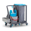 Fantom Procart 73001 Aksesuar Takımlı Temizlik Arabası, Çöp Bölmeli